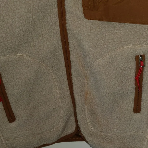 Penfield Size M Plush Lined Zip Front Sleeveless Vest - Picture 5 of 12